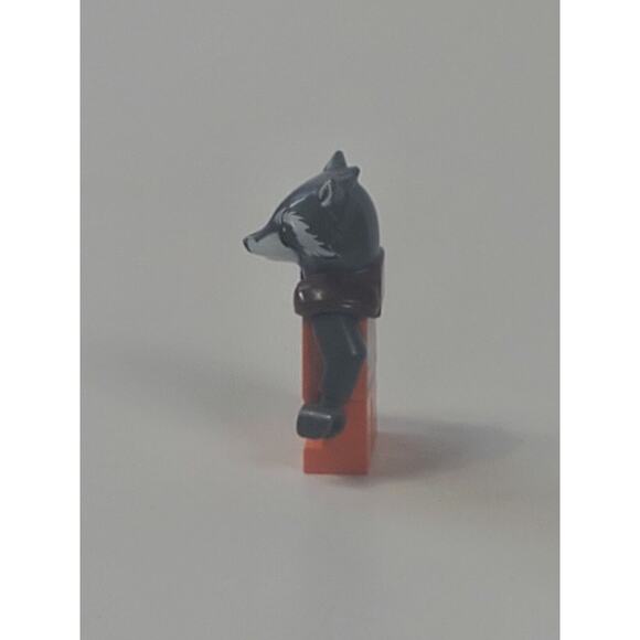 Lego Marvel Rocket Racoon Minifigure Orange Jumpsuit Guardians Of The Galaxy - Picture 2 of 5